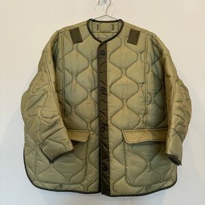 The Frankie Shop Teddy Quilted Jacket